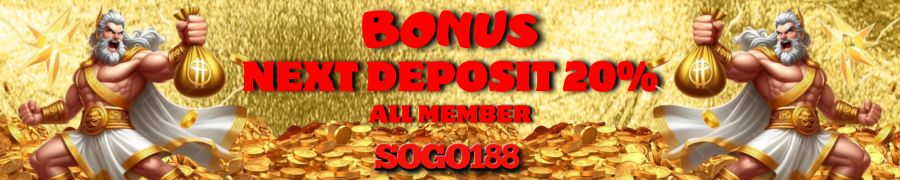 SOGO188 - PROMO NEW MEMBER 100%