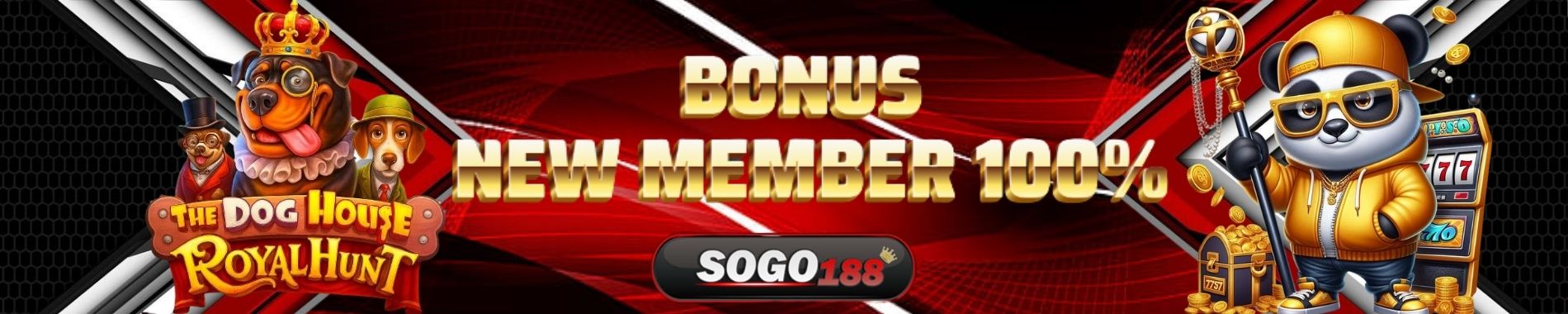 BONUS NEW MEMBER 100%